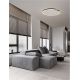 Plafoniere - Plafoniera circulara aluminiu negru GREAMY D-65cm