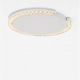 Plafoniere - Plafoniera circulara aluminiu alb GREAMY D-46cm
