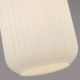 Pendule, Lustre suspendate - Pendul din sticla alba Pearl
