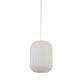 Pendule, Lustre suspendate - Pendul din sticla alba Pearl