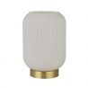 Veioza, Lampa de masa din sticla alba Pearl