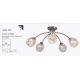 Lustre aplicate - Lustra aplicata 5 becuri metal nickel satinat Astral