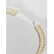 Plafoniere - Plafoniera circulara aluminiu alb GREAMY D-65cm