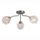 Lustre aplicate - Lustra aplicata 3 becuri metal nickel satinat Astral