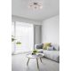 Lustre aplicate - Lustra aplicata 3 becuri metal nickel satinat Astral