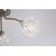 Lustre aplicate - Lustra aplicata 3 becuri metal nickel satinat Astral