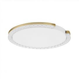 Plafoniere - Plafoniera circulara aluminiu auriu GREAMY D-46cm