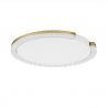Plafoniera circulara aluminiu auriu GREAMY D-46cm