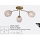 Lustre aplicate - Lustra aplicata 3 becuri metal auriu Astral