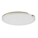 Plafoniera circulara aluminiu auriu GREAMY D-65cm