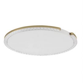 Plafoniere - Plafoniera circulara aluminiu auriu GREAMY D-65cm