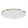 Plafoniera circulara aluminiu auriu GREAMY D-65cm
