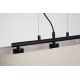 Pendule, Lustre suspendate - Lustra suspendata cu abajur oval in Hessian