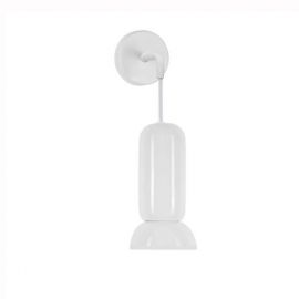 Aplica de perete ceramica alba PARLO