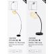 Lampadare - Lampa de podea cu abajur stil cocoon Radiant