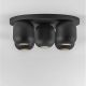 Plafoniere - Plafoniera cu 5 spoturi metal negru MARLIN