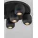 Plafoniere - Plafoniera cu 5 spoturi metal negru MARLIN