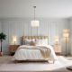 Pendule, Lustre suspendate - Lustra suspendata cu abajur plusat Chelsea