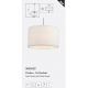 Pendule, Lustre suspendate - Lustra suspendata cu abajur plusat Chelsea