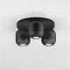 Plafoniere - Plafoniera cu 3 spoturi metal negru MARLIN
