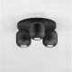 Plafoniere - Plafoniera cu 3 spoturi metal negru MARLIN