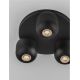 Plafoniere - Plafoniera cu 3 spoturi metal negru MARLIN