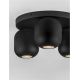 Plafoniere - Plafoniera cu 3 spoturi metal negru MARLIN