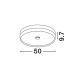 Plafoniere - Plafoniera LED HELIOS auriu champagne D-50cm