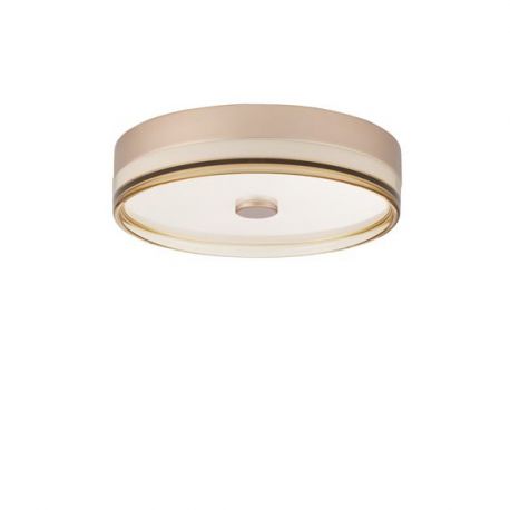 Plafoniere - Plafoniera LED HELIOS auriu champagne D-40cm