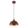 Lustra suspendata stil industrial Mars Burnt Orange 40cm