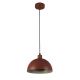 Pendule, Lustre suspendate - Lustra suspendata stil industrial Mars Burnt Orange 40cm
