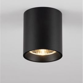 Spot aplicat LED design tehnic IRIS negru