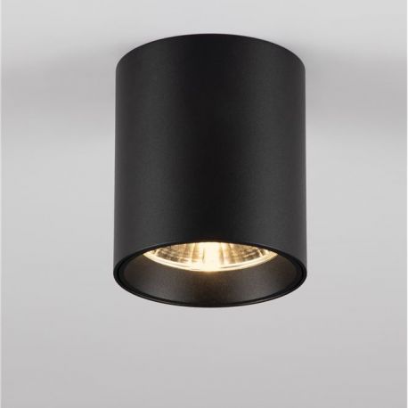 Plafoniere cu spoturi, Spoturi aplicate - Spot aplicat LED design tehnic IRIS negru