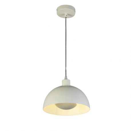 Pendule, Lustre suspendate - Lustra suspendata stil industrial Mars Crem 40cm