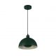 Pendule, Lustre suspendate - Lustra suspendata stil industrial Mars Verde 40cm