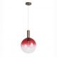Pendule, Lustre suspendate - Lustra sticla cu lumina ambientala Ombre