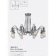 Pendule, Lustre suspendate - Lustra stil industrial Olivia 8Lt