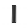 Spot aplicat LED design tehnic LUISA negru, H-15cm