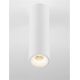 Plafoniere cu spoturi, Spoturi aplicate - Spot aplicat LED design tehnic LUISA alb, H-15cm