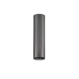Plafoniere cu spoturi, Spoturi aplicate - Spot aplicat LED design tehnic LUISA nickel negru, H-15cm