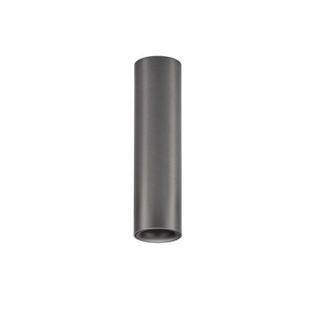 Plafoniere cu spoturi, Spoturi aplicate - Spot aplicat LED design tehnic LUISA nickel negru, H-15cm