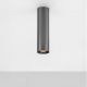 Plafoniere cu spoturi, Spoturi aplicate - Spot aplicat LED design tehnic LUISA nickel negru, H-15cm