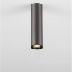 Plafoniere cu spoturi, Spoturi aplicate - Spot aplicat LED design tehnic LUISA nickel negru, H-15cm