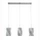 Pendule, Lustre suspendate - Lustra cu 3 pendule LED Modena