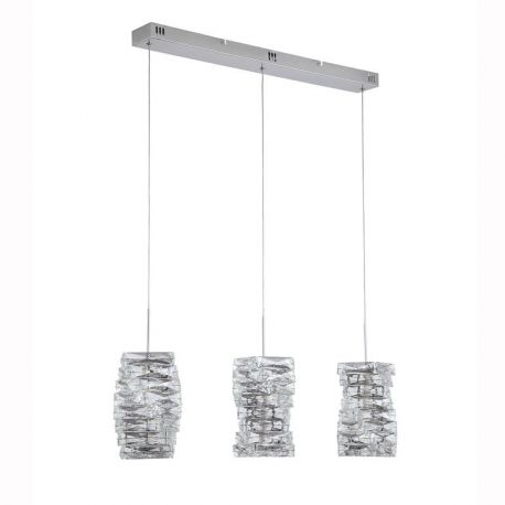 Pendule, Lustre suspendate - Lustra cu 3 pendule LED Modena