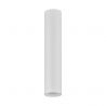Spot aplicat LED design tehnic LUISA alb, H-20cm