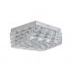 Plafoniere - Plafoniera metal cromat si sticla LED Modena