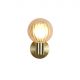 Corpuri de iluminat - Aplica baie Protectie IP44 metal alama, sticla champagne Luminsphere