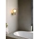 Corpuri de iluminat - Aplica baie Protectie IP44 metal alama, sticla champagne Luminsphere