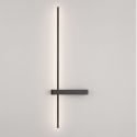 Aplica ambientala LED CCT DANESSA negru 73cm